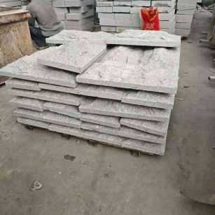 德州芝麻白蘑菇石，自然面