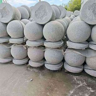 德州圆球石球挡车球