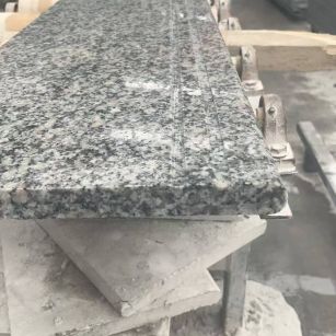 德州芝麻白楼梯踏步 芙蓉白