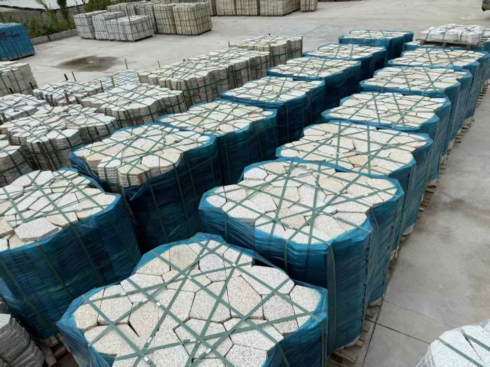 德州黄金麻冰裂纹 碎拼