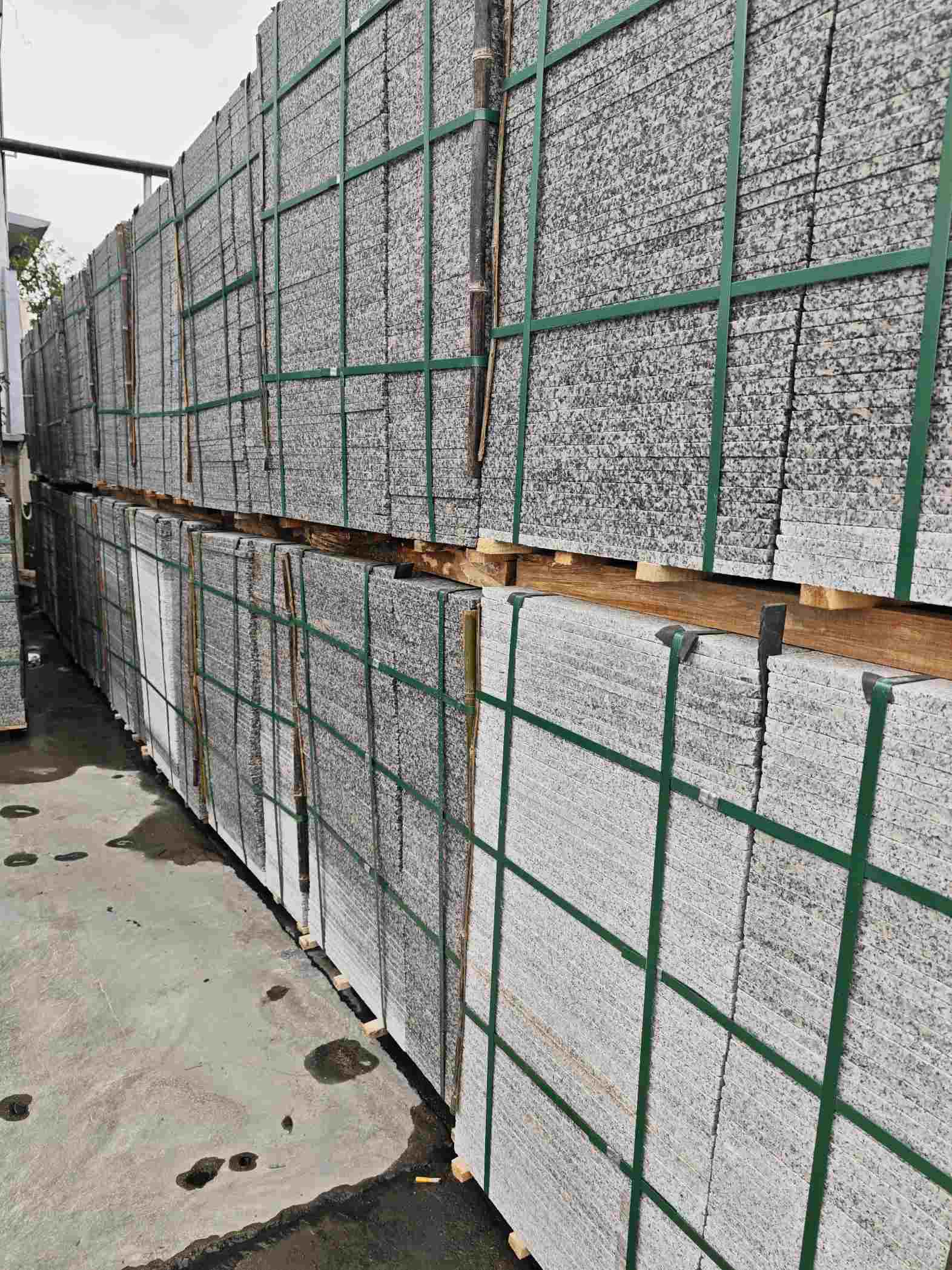 德州芙蓉白地铺石，石材地铺石