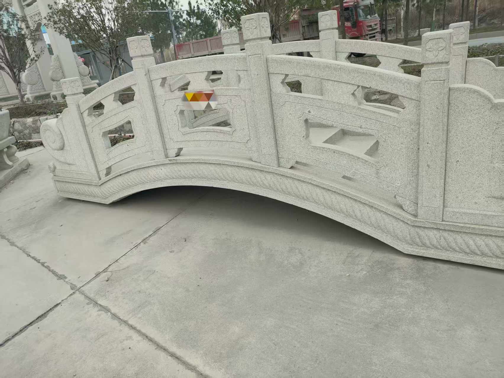 德州芝麻白拱桥，石桥