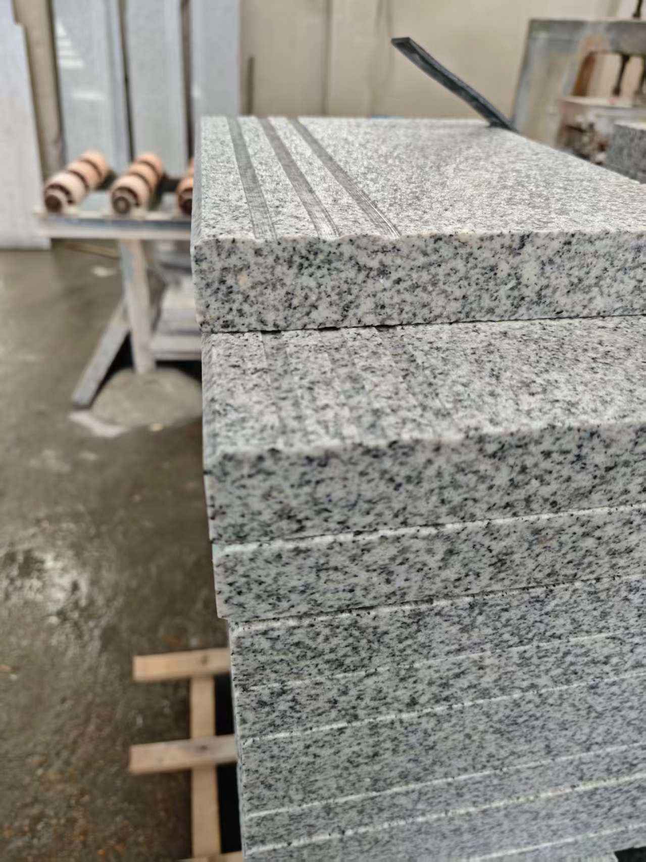 德州芝麻白楼梯踏步