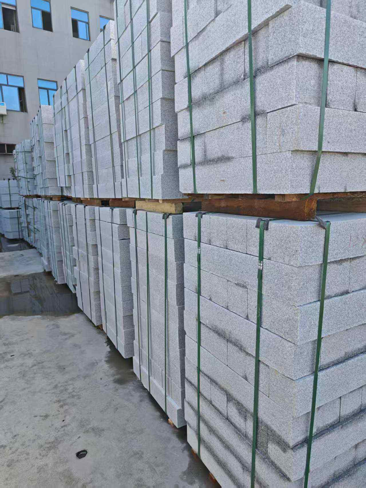 德州芝麻白路牙石，路侧石