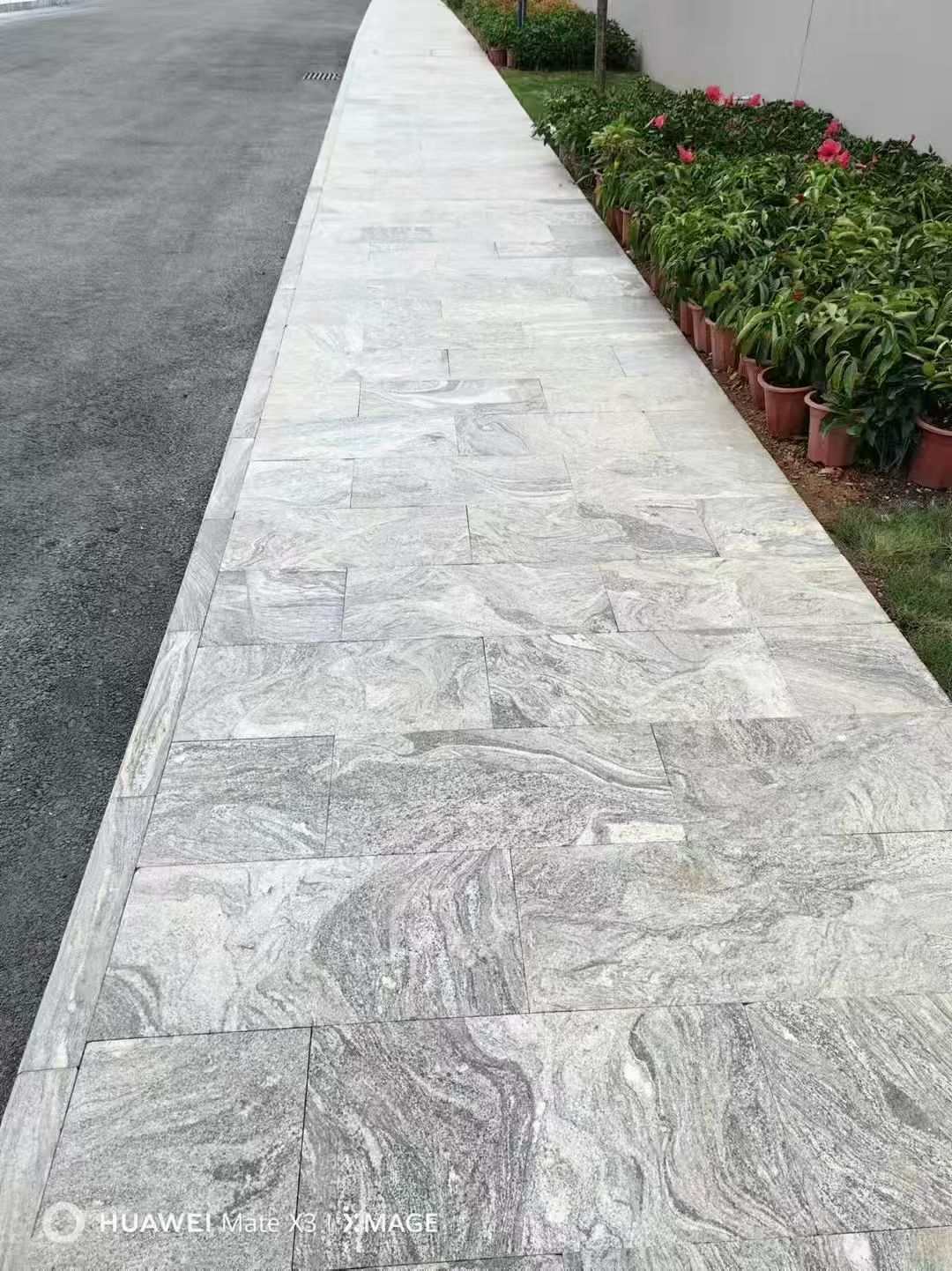 德州浪淘沙地铺石 夜里雪